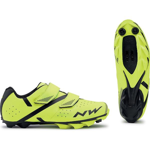 Northwave Spike 2 fietsschoenen - Geel fluo/Zwart - Maat 41