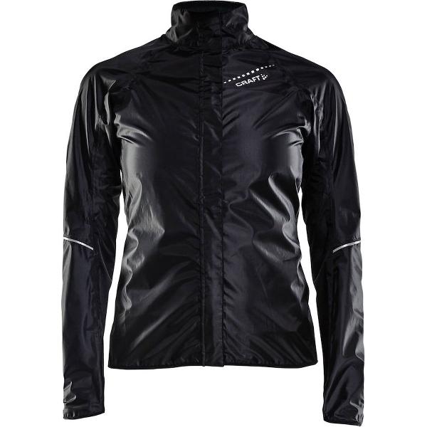 Craft Mist Rain Fietsjack - Dames - Maat L - Zwart