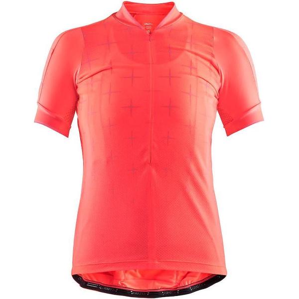 Craft Belle Glow Jersey Fietsshirt - Dames - Panic/Dahlia