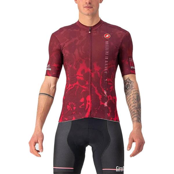 Castelli GIRO SFORZATO JERSEY Bordeaux - Mannen - maat M