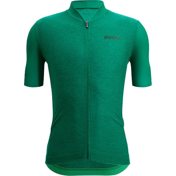 Santini Colore Puro - S/S Jersey GROEN - Maat M