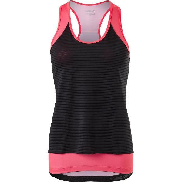 AGU Layered Racertop Essential Dames - Roze - XS