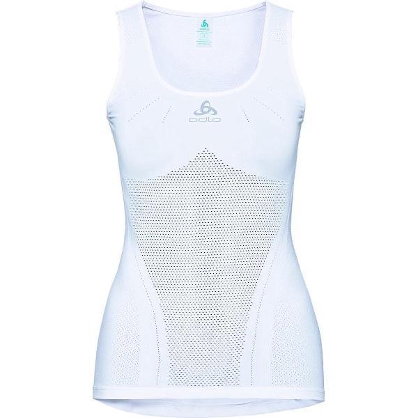 Odlo Breathe Crew Neck Onderhemd Dames, white Maat M