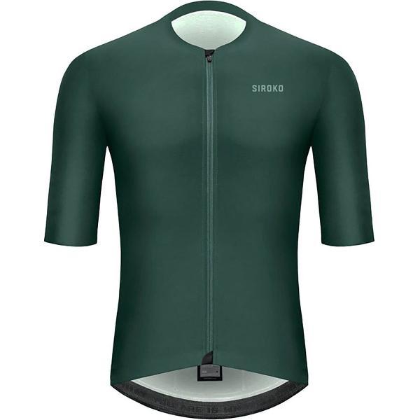 Siroko Srx Pro Dauphiné Korte Mouwen Fietsshirt Bruin M Man