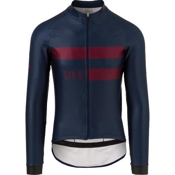 AGU Event Fietsshirt Lange Mouwen SIX6 Heren - Blauw - M