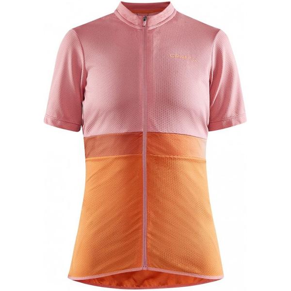 Craft - Core Endurance Jersey - Roze-Oranje - Dames - Maat M