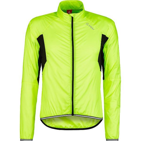 Löffler Windshell Fietsjack Heren, geel