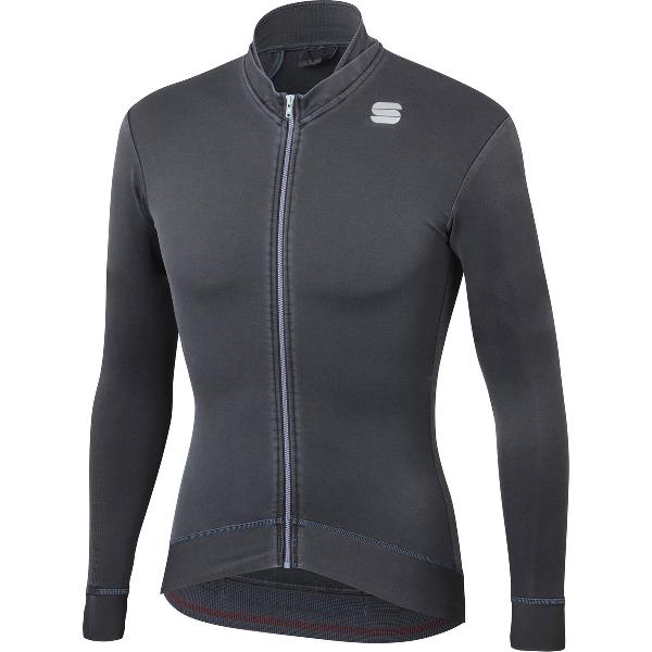 Sportful Monocrome Thermische Jersey Met Lange Mouwen Zwart 2XL Man