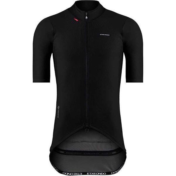 Etxeondo Dena Gore-tex Windstopper Jersey Met Korte Mouwen Zwart L Man