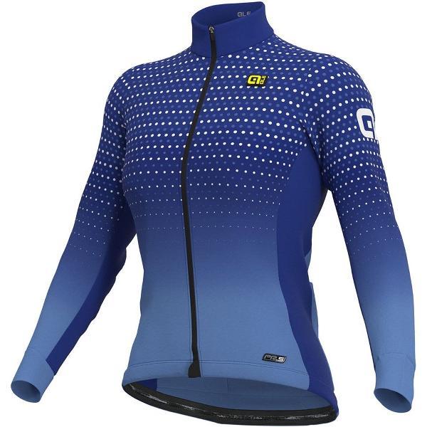 Ale Dames Fietsshirt Lange Mouwen PR-R Bullet - Blauw - M - Valt klein