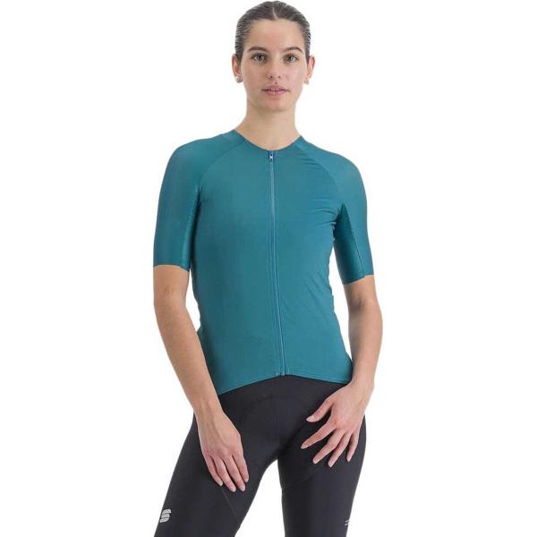 Sportful Outlet Matchy Jersey Met Korte Mouwen Blauw XS Vrouw