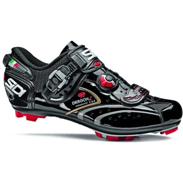 Sidi Scarpe Dragon 2 - Mountainbikeschoenen - Black vernice - maat 46