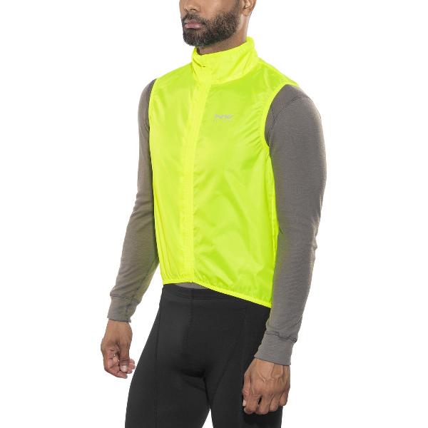 Northwave Vortex bodywarmer Heren, yellow fluo Maat XXL