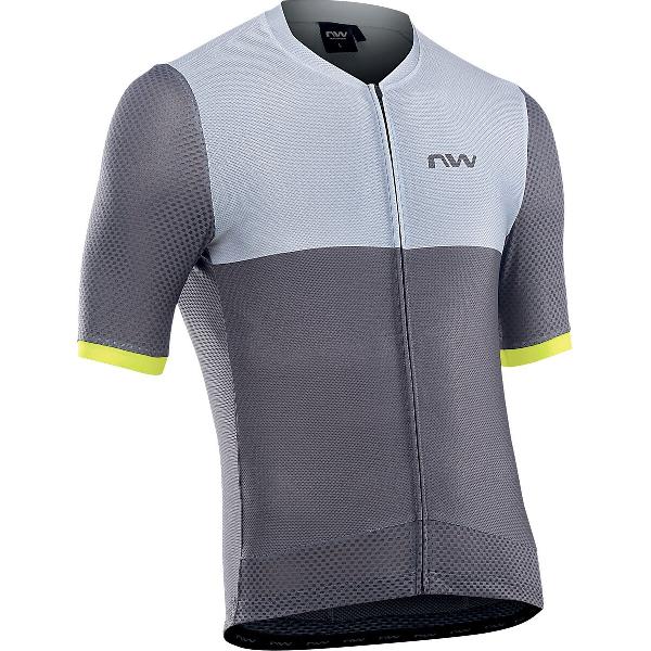 Northwave Storm Air Jersey met korte mouwen Heren, grijs