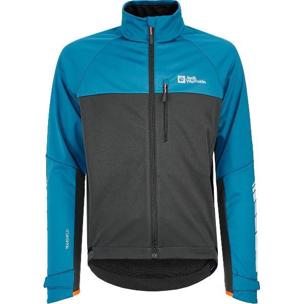 Jack Wolfskin Morobbia Jas Heren, blauw/zwart