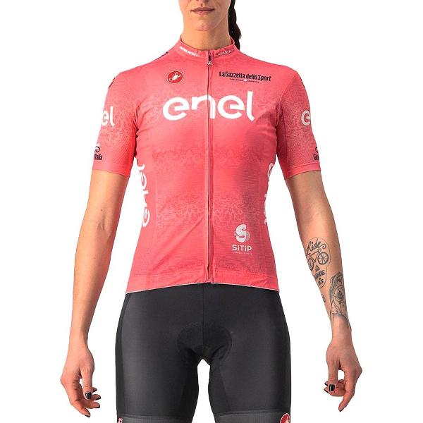 CASTELLI Giro Italia 2022 Competizione Korte Mouwen Fietsshirt Dames - Pink - S