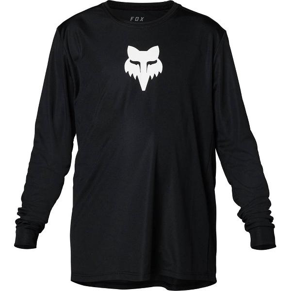 Fox Yth Ranger Ls Jersey - Black