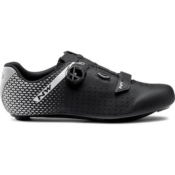 Northwave Core Plus 2 Brede Raceschoenen Zwart EU 44 Man