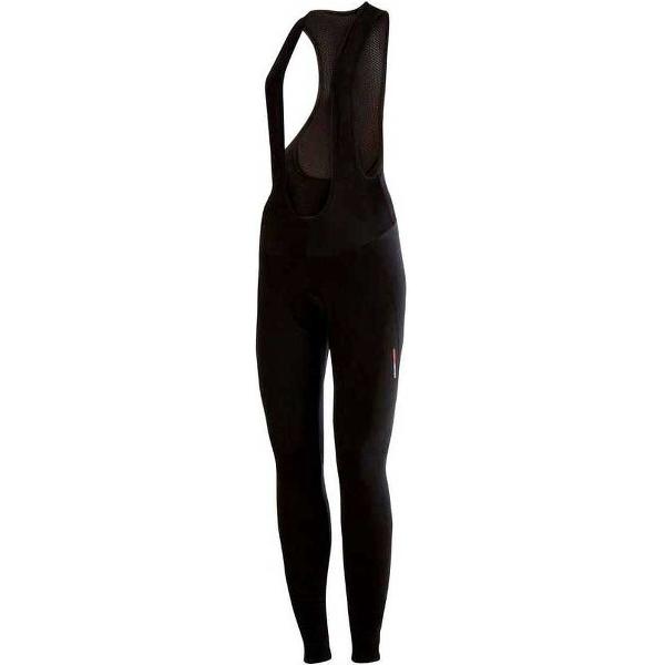 CASTELLI Meno Wind W Bibtight / Fietsbroek lang dames Black-XS