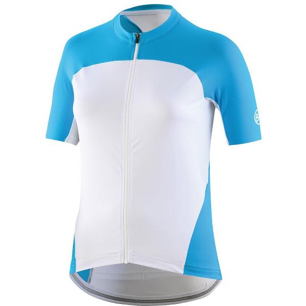 Bicycle Line Karol Korte Mouwen Fietsshirt Wit,Blauw XS Vrouw