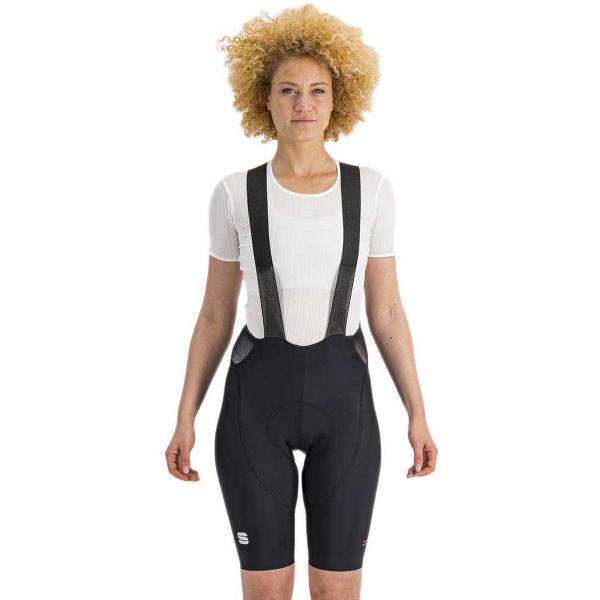 Sportful CLASSIC korte fietsbroek Dames Black Bronze - Vrouwen - maat XS