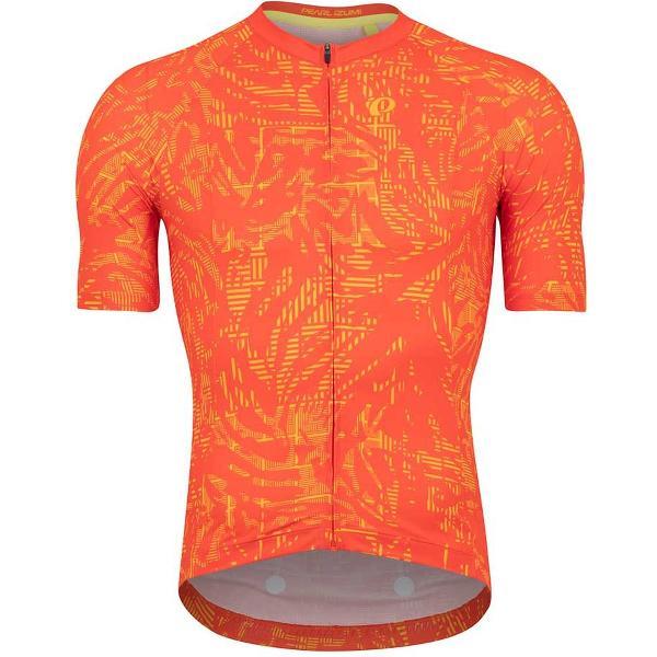 Pearl Izumi Interval Jersey Met Korte Mouwen Oranje XL Man