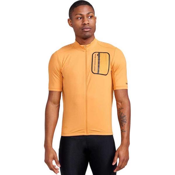 Craft ADV Offroad SS Jersey MTB fietsshirt korte mouwen oranje heren