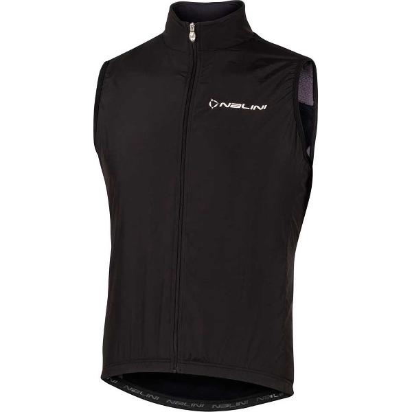 Nalini Windstopper Heren Zwart - NEW GARA VEST BLACK - L