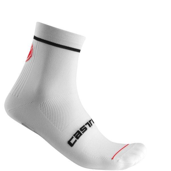 Castelli Fietssokken Heren Wit - CA Entrata 9 Sock White - 2XL