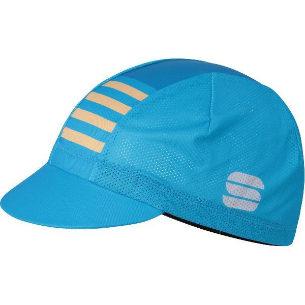 Sportful Fietspetje voor Heren Blauw Goud - SF Mate Cap-Blue A Blue Gold - One size