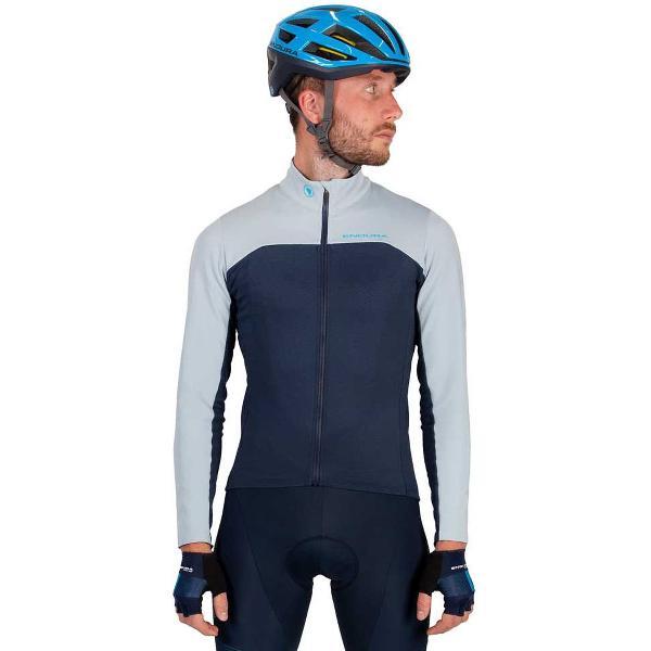 Endura Fs260-pro Roubaix Jasje Blauw M Man