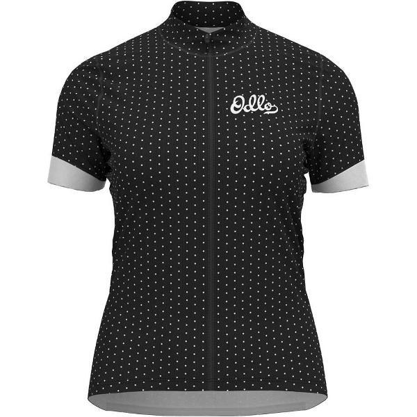 Odlo Essential Jersey Met Korte Mouwen Zwart L Vrouw