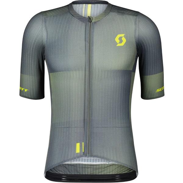 Scott Rc Ultimate Sl Korte Mouwen Fietsshirt Grijs L Man