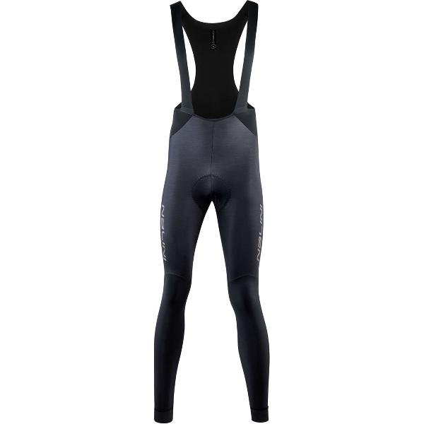 Nalini - Heren - Fietsbroek lang met Bretels - Winter Fietsbroek met Zeem - Thermo Wielrenbroek - Zwart - NEW CLASSICA BIB TIGHT - XXL