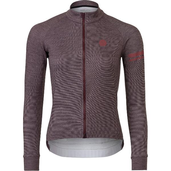 AGU Merino Fietsshirt Lange Mouwen Performance Dames - Red - M