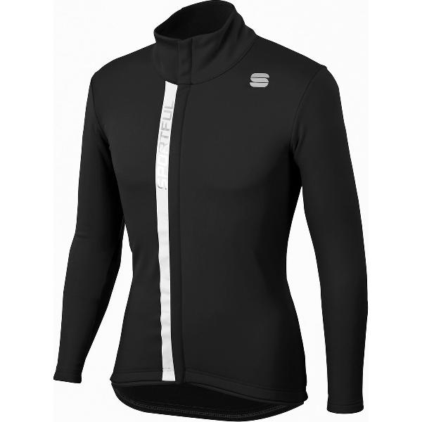 Sportful Fietsjack Heren Zwart / SF Tempo Ws Jacket-Black/White - M