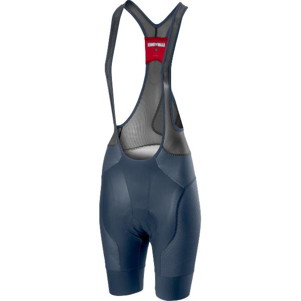 Castelli FREE AERO RACE 4 korte fietsbroek Dames Dark Steel Blue - Vrouwen - maat L