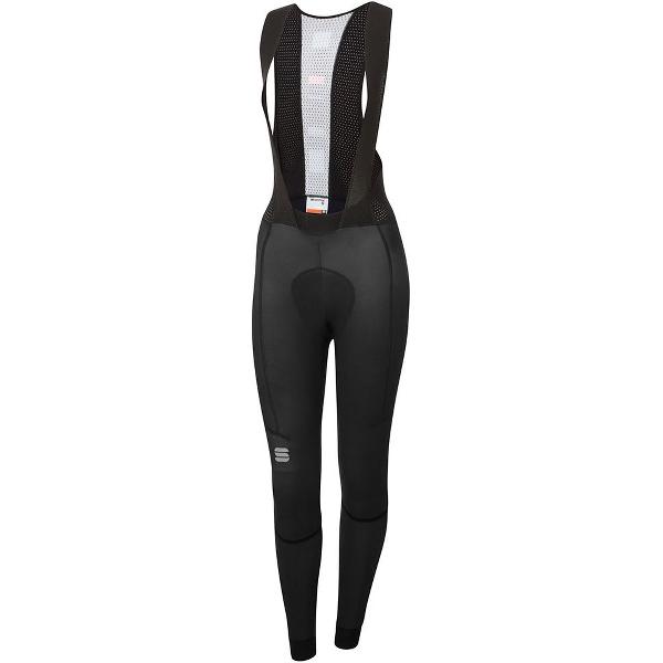 Sportful Fietsbroek lang met bretels Dames Zwart - BODYFIT PRO W BIBTIGHT BLACK - L