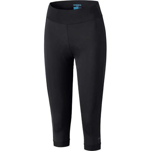 Shimano Mizuki Fietsbroek Driekwart Zwart Dames - S