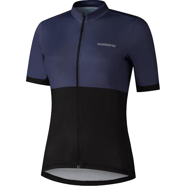 Shimano Fietsshirt Korte Mouwen Element Dames Navy Blauw-S