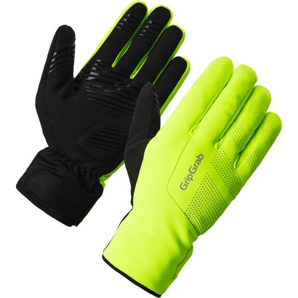 GripGrab RIDE 2 Waterproof Winter Gloves Yellow Hi-Vis Maat XXL