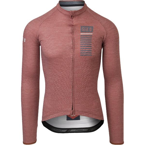 AGU Merino III Fietsshirt Lange Mouwen III SIX6 Heren - Spice - L