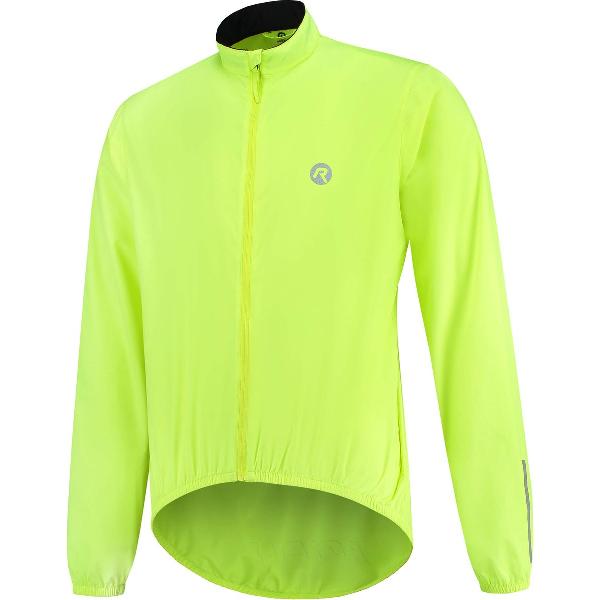 Rogelli Core Fietsjas Heren Winddicht - Windjack Wielrennen - Fluor - Maat 4XL