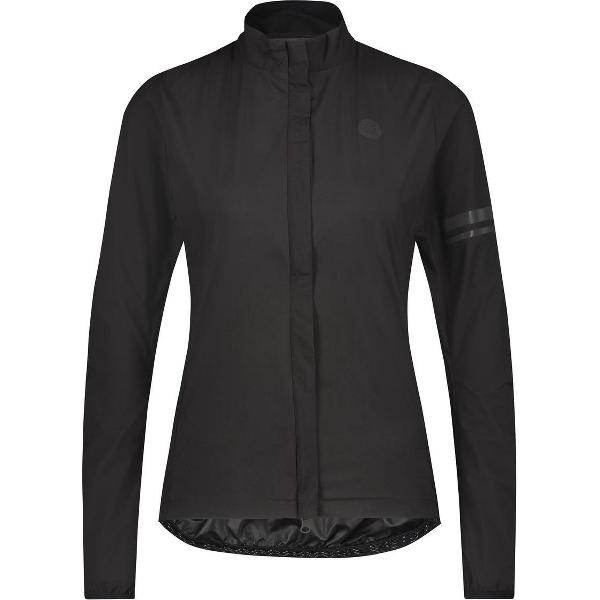 AGU Storm Breaker Fiets Regenjas Essential Dames Opvouwbaar - Zwart - S