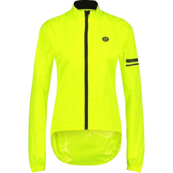 AGU Fiets Regenjack Essential Dames - Geel - XL