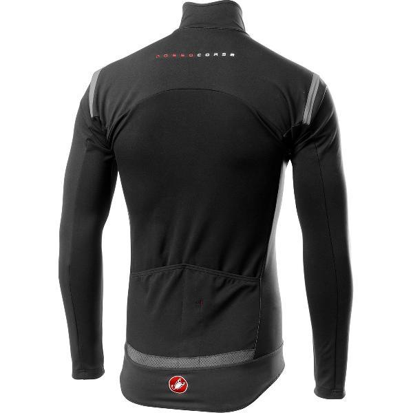 Castelli Fietsjack lange mouwen Rain Or Shine voor Heren Zwart / CA Perfetto Ros Long Sleeve Light Black