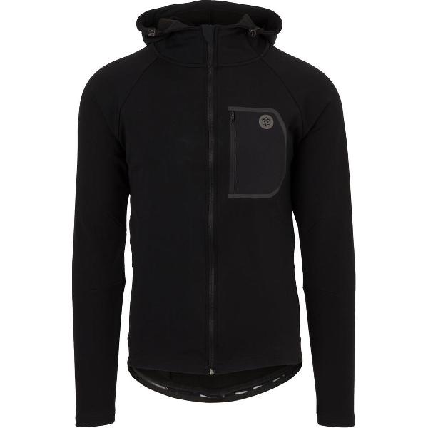 AGU Shell Hoodie MTB Heren DWR - Zwart - M