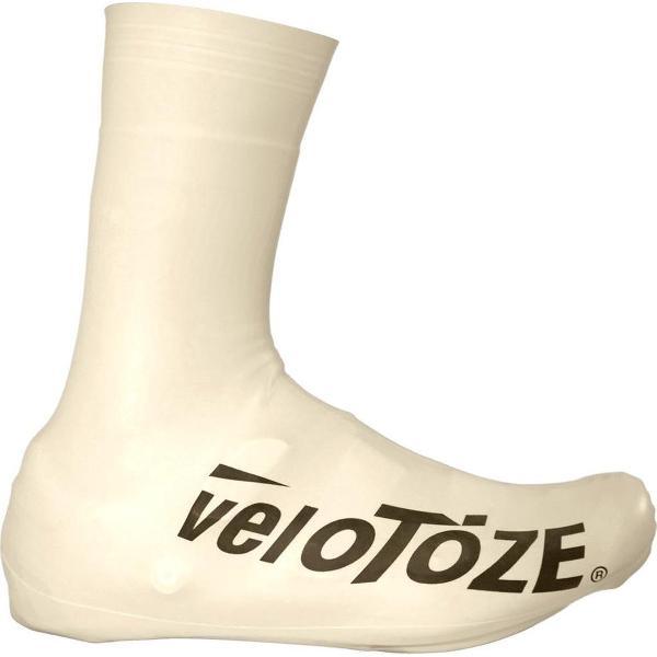 Velotoze Overschoenen Road 2.0 Rubber Wit Maat Xl