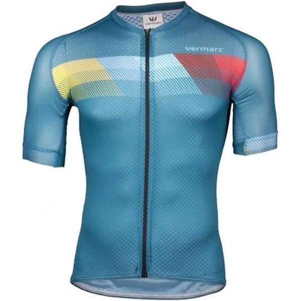 Vermarc Fietsshirt Korte mouwen Heren Petrol / CHROMA Short Sleeves SUMMER - Petrol - 3XL