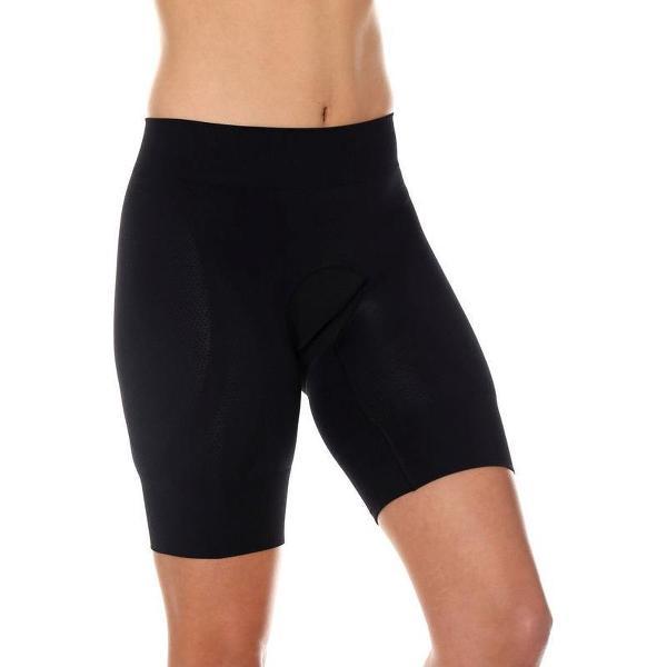 Brubeck | Dames Seamless Fietsbroek Kort - Anatomisch gevormde Zeem - L